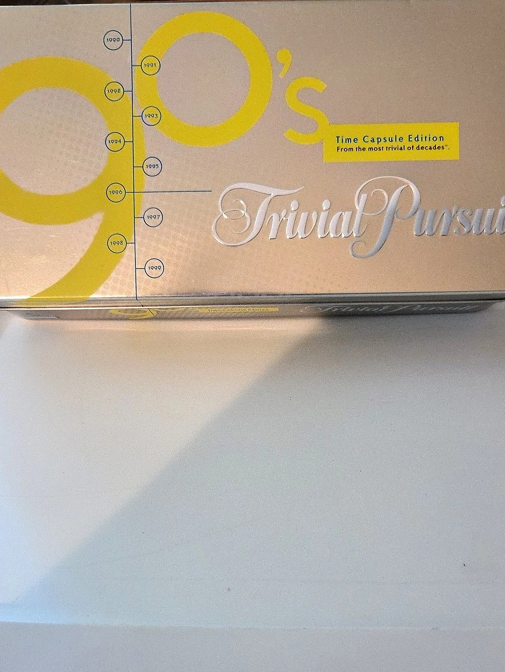 Parker Brothers 90s Trivial Pursuit Board Game